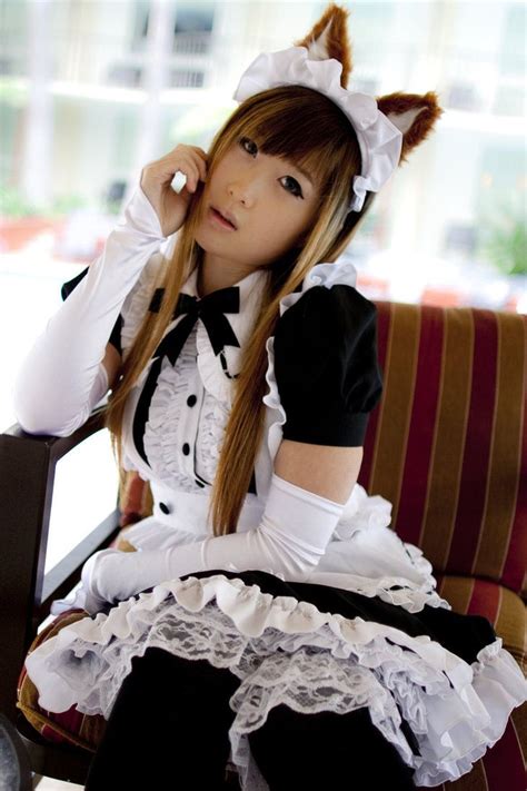 busty asian maid|83 Japanese Maid Cosplay Stock Photos & High